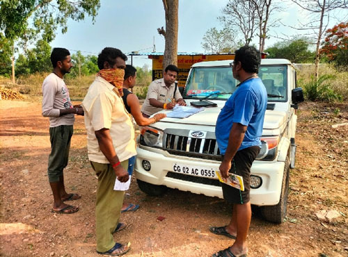 बस्तर में तेज रफ्तार वाहनों पर कार्रवाई, 80 वाहनों पर 1 लाख जुर्माना