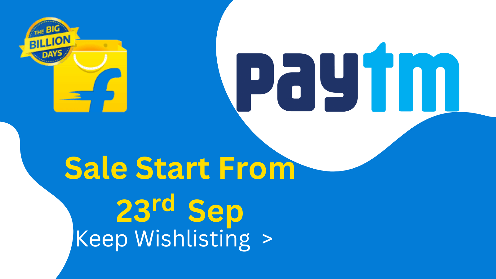 Paytm and Flipkart Partner for Big Billion Days Sale 2022 : सेल के दौरान पेटीएम से भुगतान करने पर मिलेगी भारी छूट