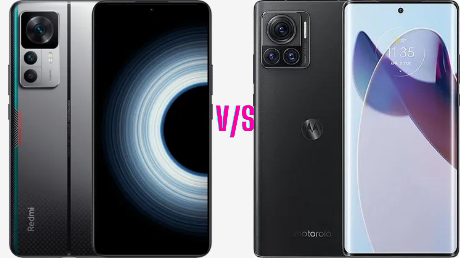 Motorola Moto X30 Pro Vs Xiaomi Redmi K50 Ultra में कौन ज्यादा बेहतर, जानिए फोन्स के फीचर्स और स्पेसिफिकेशन