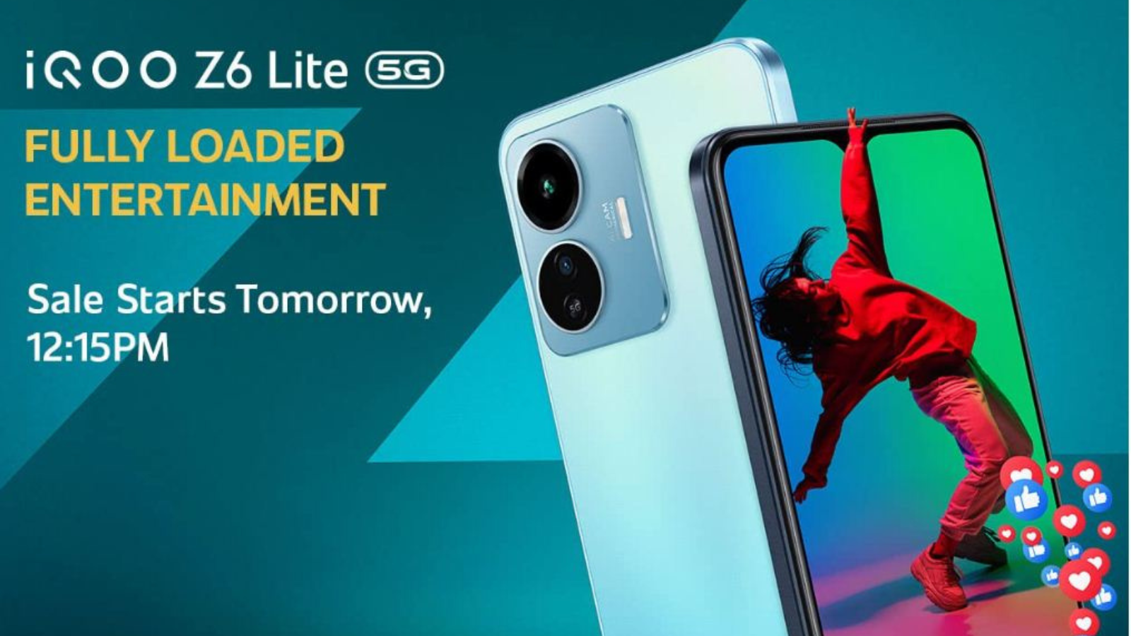 iQOO Z6 Lite 5G Smartphone की पहली सेल की डेट आई सामने, कब से शुरू होगी सेल, जानिये पूरी डिटेल्स