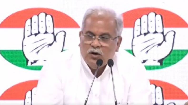 Press Conference about ED Raid: ईडी के छापे को लेकर मुख्यमंत्री भूपेश बघेल का प्रेस वार्ता,कहा- 15 सीटें भी नहीं मिलेगी