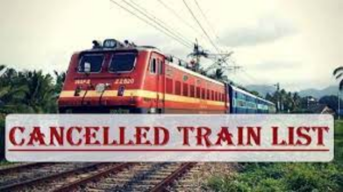 Cancelled train