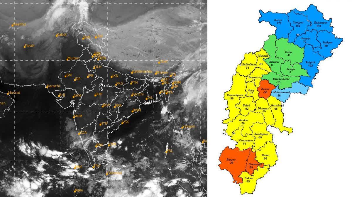 Chhattisgarh Weather: समुद्र से आने वाली हवा में नमी, जानें छत्तीसगढ़ में कब होगी मानसून की एंट्री