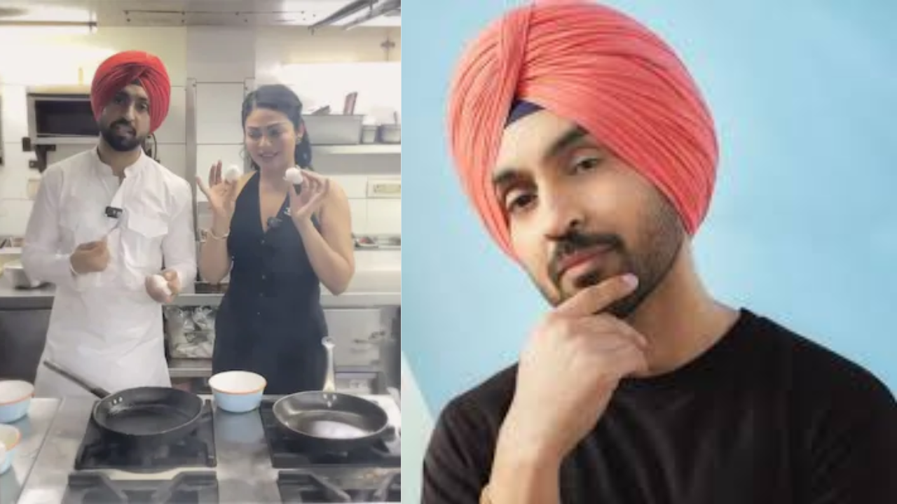 Diljit Dosanjh और नीरू बाजवा का मजेदार कुकिंग मुकाबला, देखें वीडियो